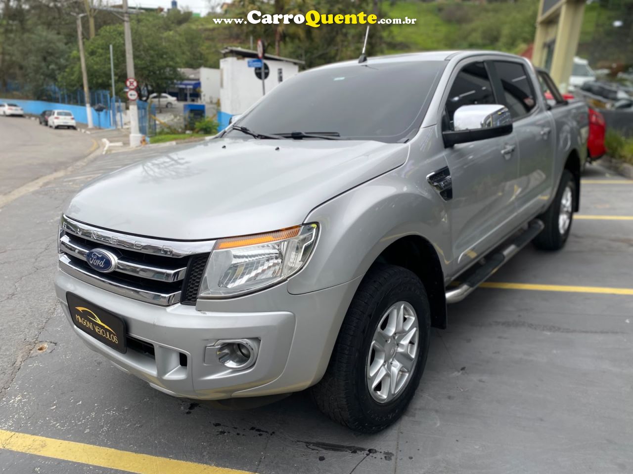 FORD   RANGER XLT 3.2 20V 4X4 CD DIESEL AUT.   PRATA 2016 3.2 DIESEL - Loja