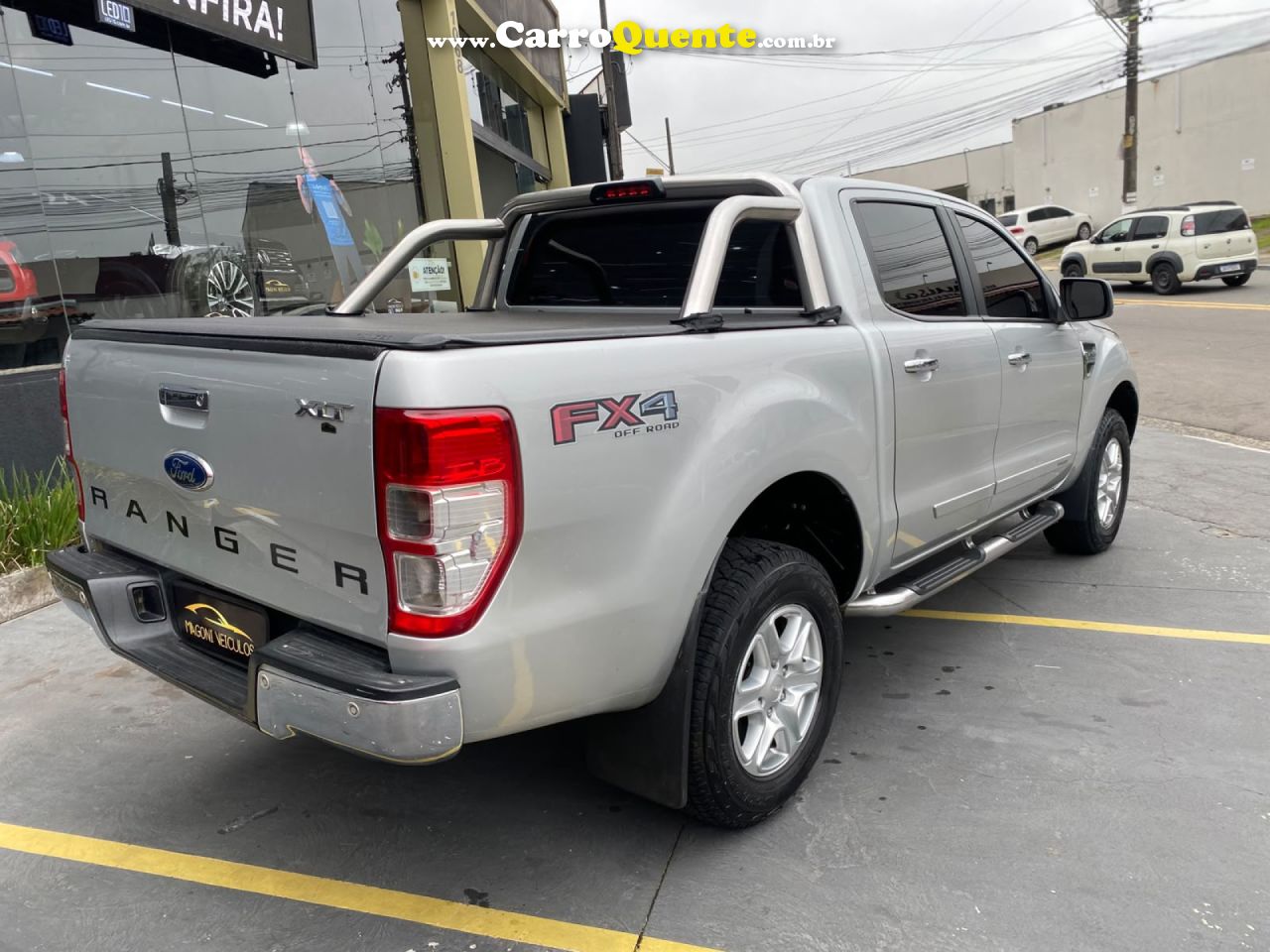 FORD   RANGER XLT 3.2 20V 4X4 CD DIESEL AUT.   PRATA 2016 3.2 DIESEL - Loja