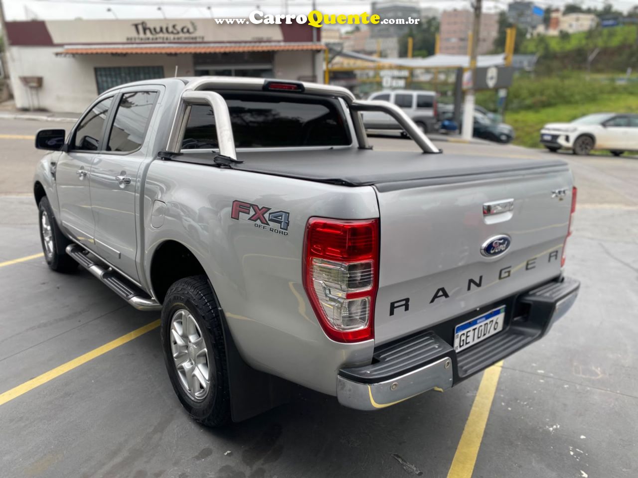 FORD   RANGER XLT 3.2 20V 4X4 CD DIESEL AUT.   PRATA 2016 3.2 DIESEL - Loja