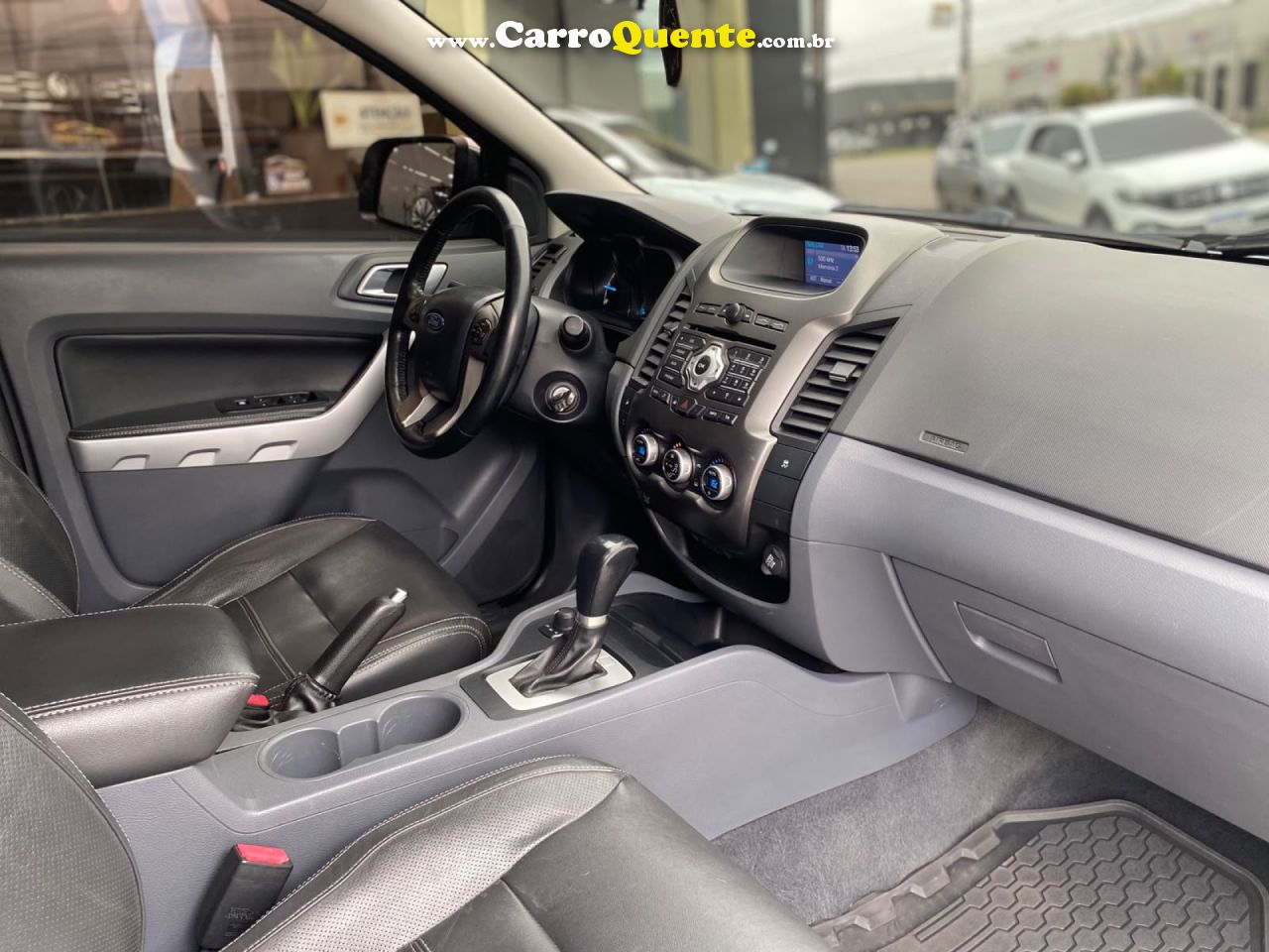 FORD   RANGER XLT 3.2 20V 4X4 CD DIESEL AUT.   PRATA 2016 3.2 DIESEL - Loja
