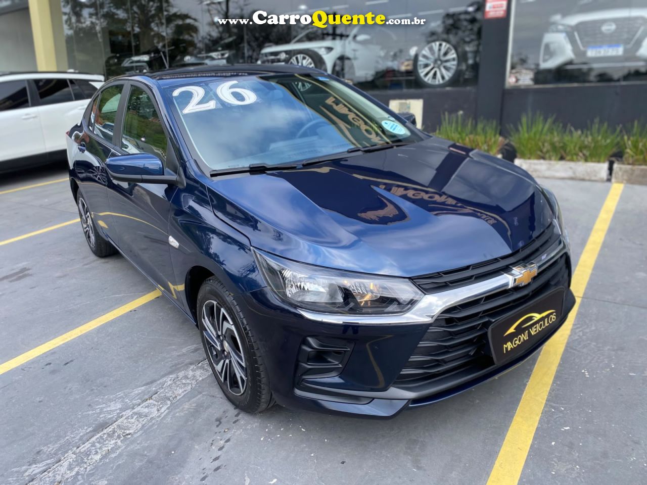 CHEVROLET   ONIX SEDAN PLUS LT 1.0 12V TB FLEX MEC.   AZUL 2026 1.0 FLEX - Loja