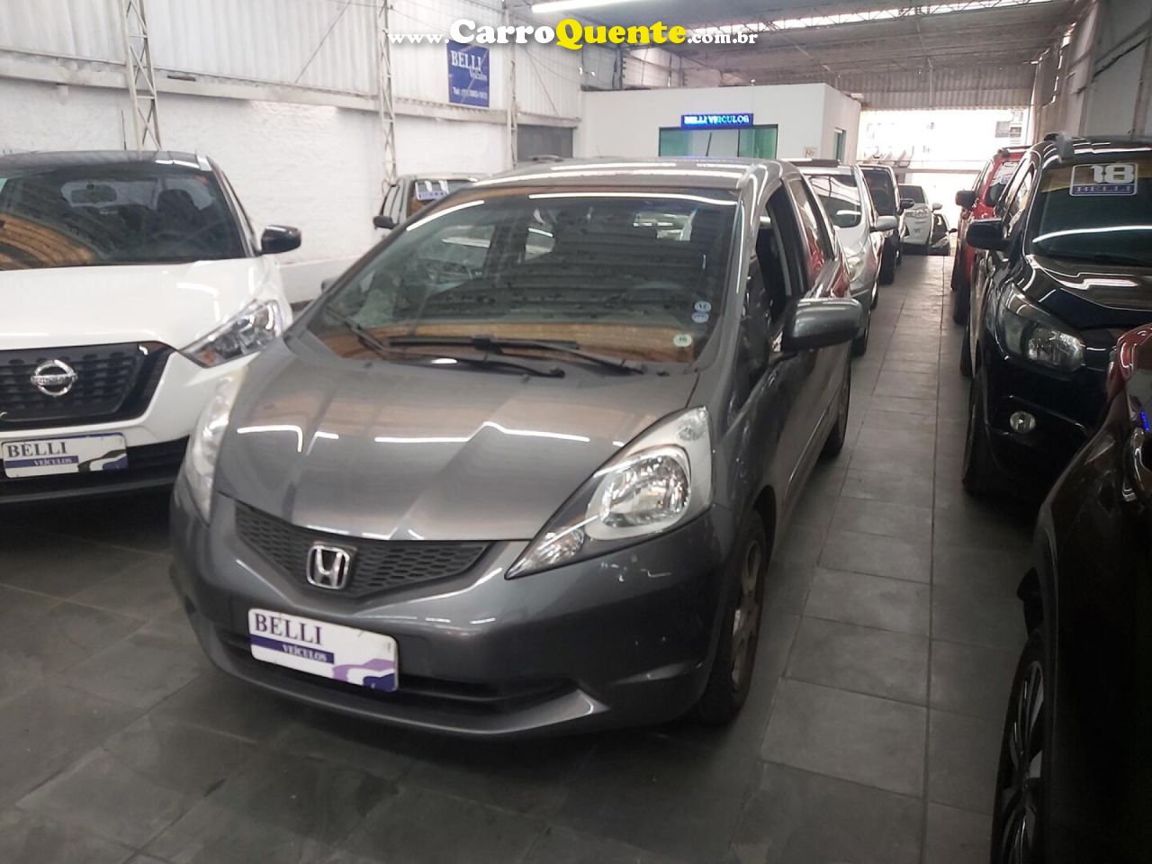 HONDA   FIT LXL 1.4 1.4 FLEX 8V16V 5P AUT.   CINZA 2009 1.4 FLEX - Loja