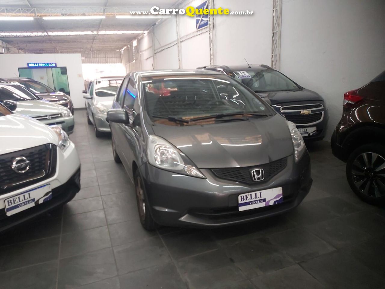 HONDA   FIT LXL 1.4 1.4 FLEX 8V16V 5P AUT.   CINZA 2009 1.4 FLEX - Loja