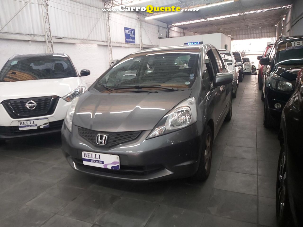 HONDA   FIT LXL 1.4 1.4 FLEX 8V16V 5P AUT.   CINZA 2009 1.4 FLEX - Loja