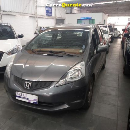 HONDA   FIT LXL 1.4 1.4 FLEX 8V16V 5P AUT.   CINZA 2009 1.4 FLEX