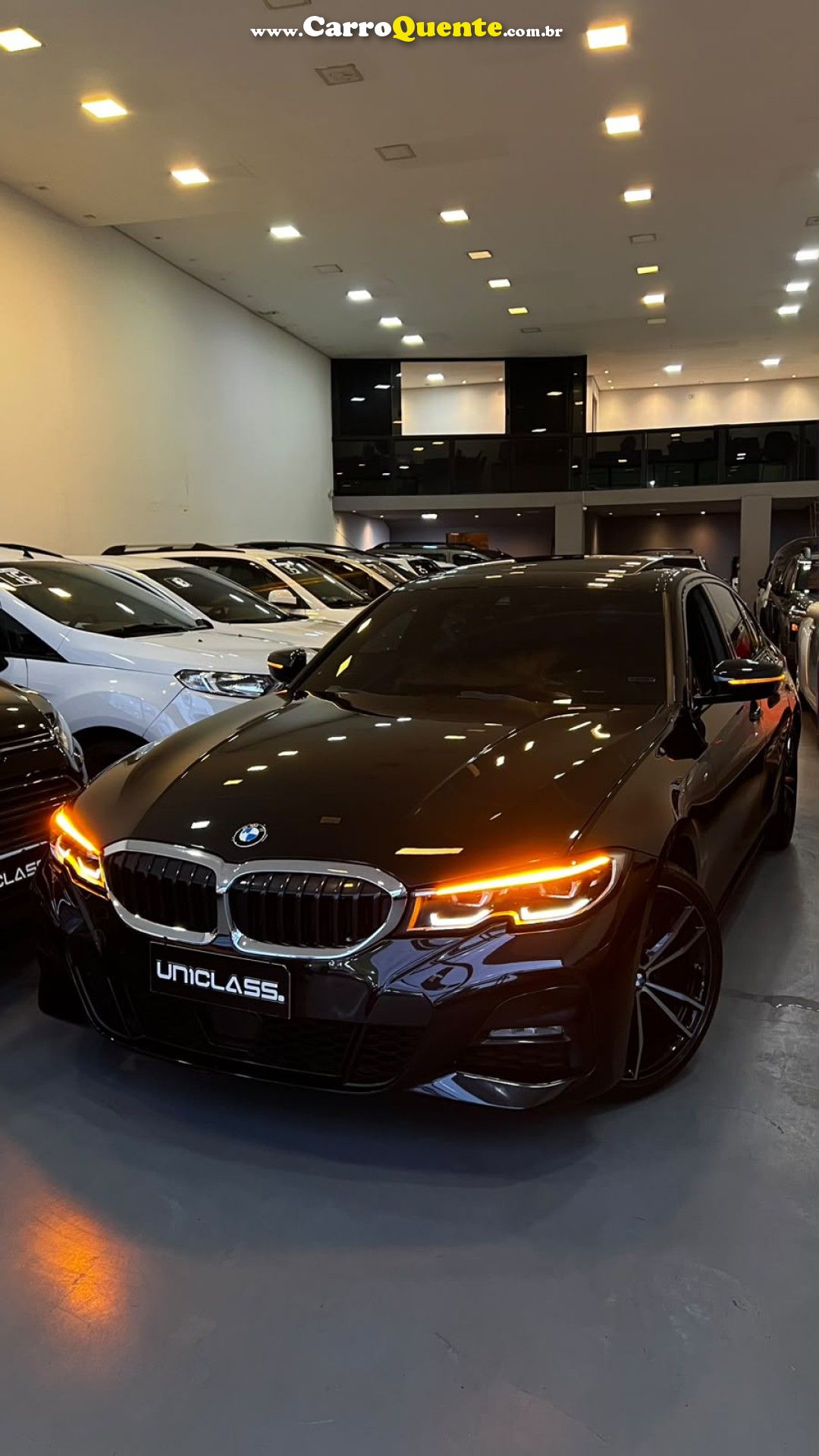 BMW   320IA 2.0 TB M SPORT A.FLEXM.SPORT 4P   PRETO 2020 2.0 GASOLINA - Loja