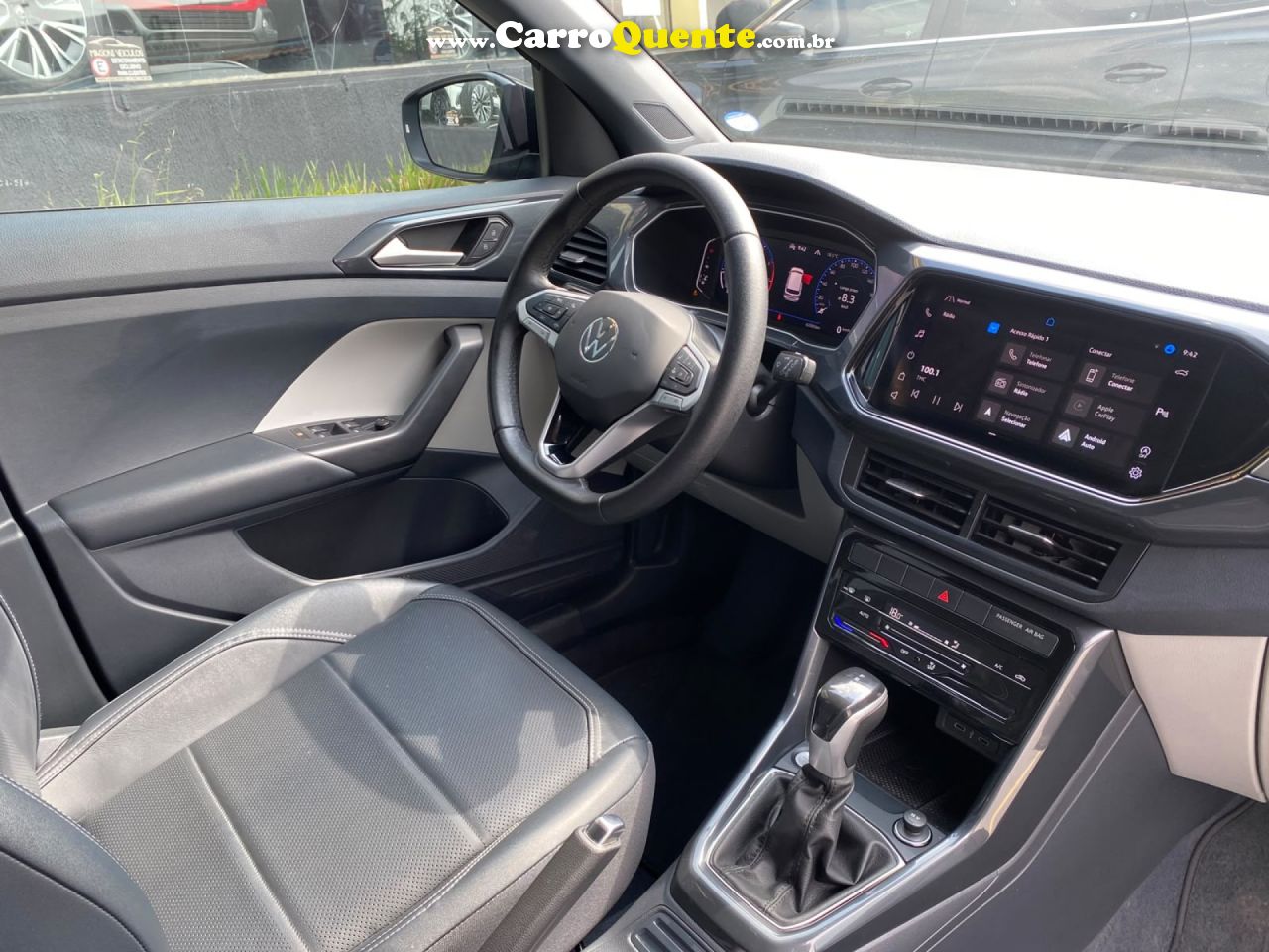 VOLKSWAGEN   T-CROSS HIG. 250 TSI 1.4 FLEX 16V 5P AUT   PRETO 2024 1.4 FLEX - Loja