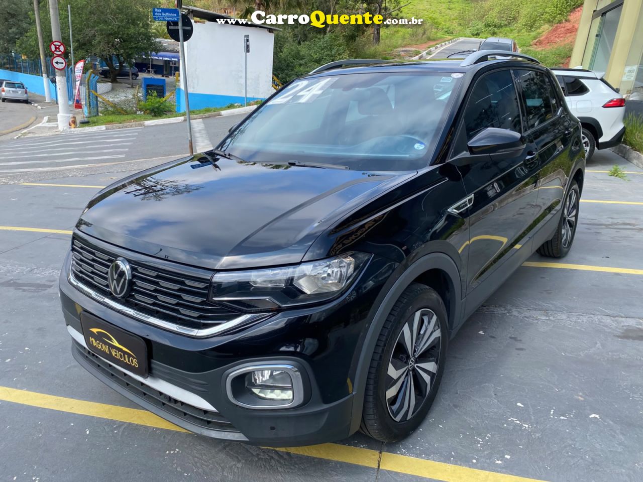 VOLKSWAGEN   T-CROSS HIG. 250 TSI 1.4 FLEX 16V 5P AUT   PRETO 2024 1.4 FLEX - Loja