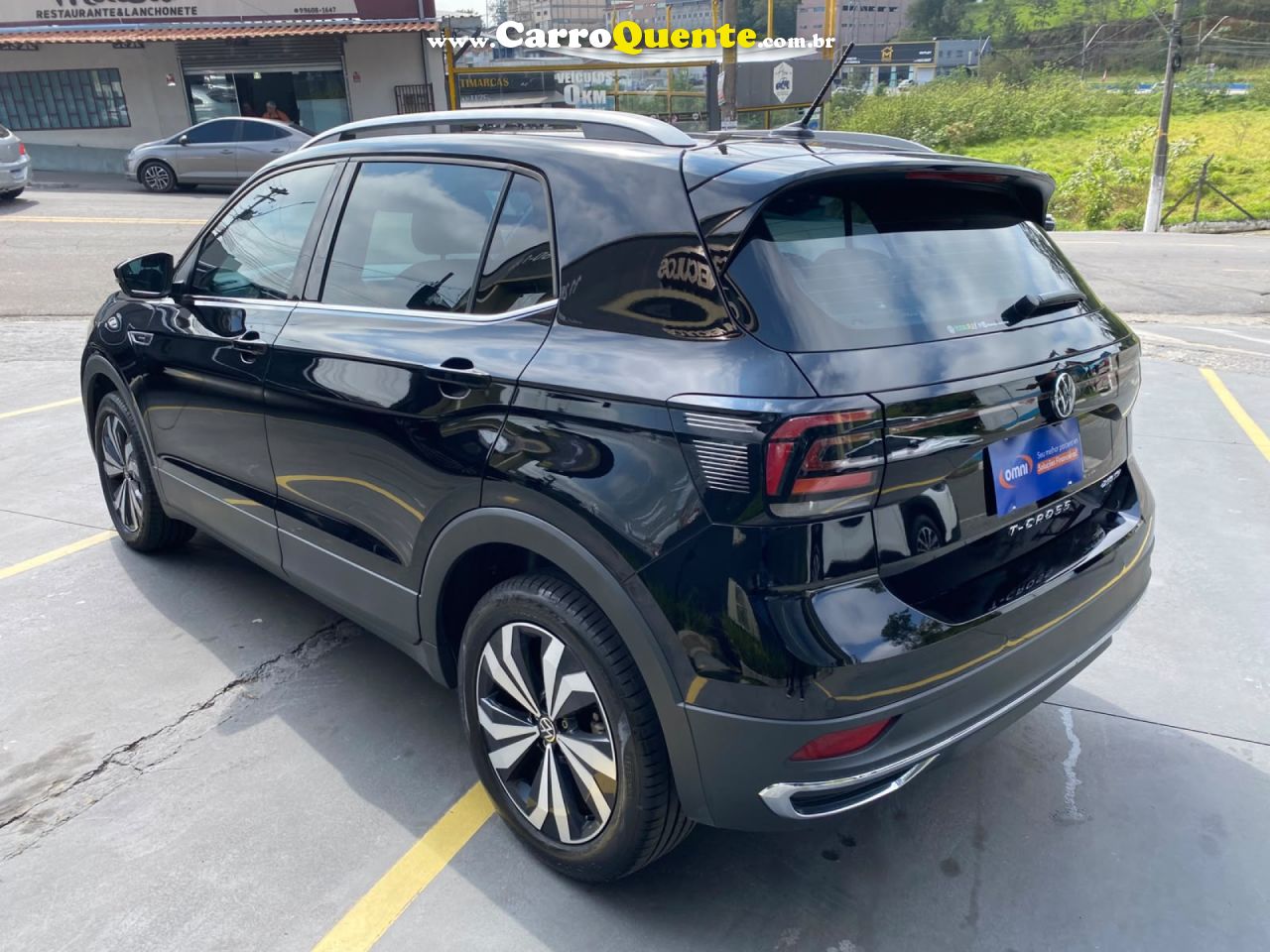 VOLKSWAGEN   T-CROSS HIG. 250 TSI 1.4 FLEX 16V 5P AUT   PRETO 2024 1.4 FLEX - Loja