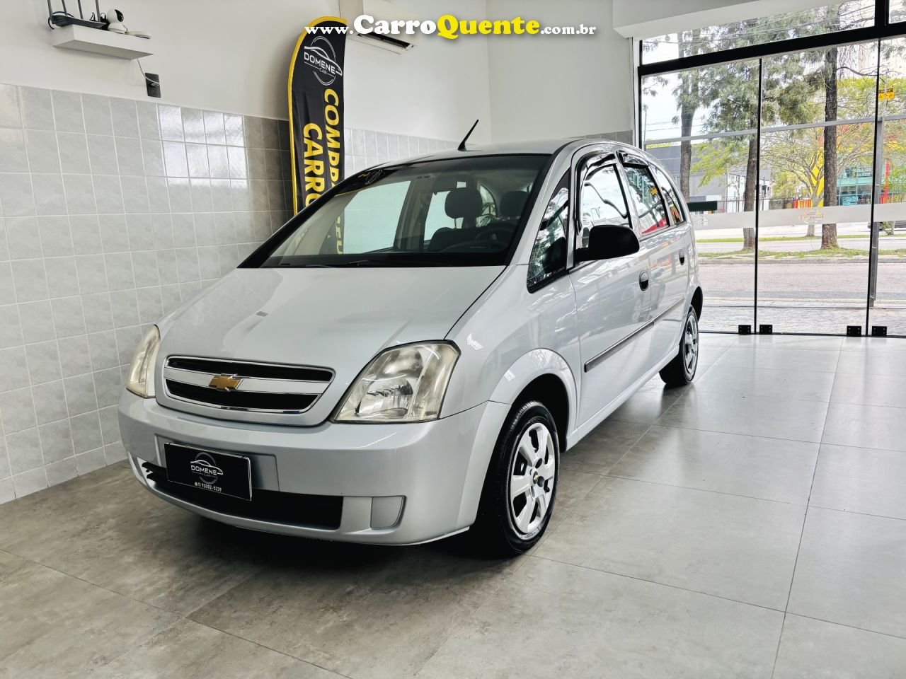 CHEVROLET   MERIVA JOY 1.4 MPFI 8V ECONOFLEX 5P   PRATA 2012 1.4 GASOLINA - Loja