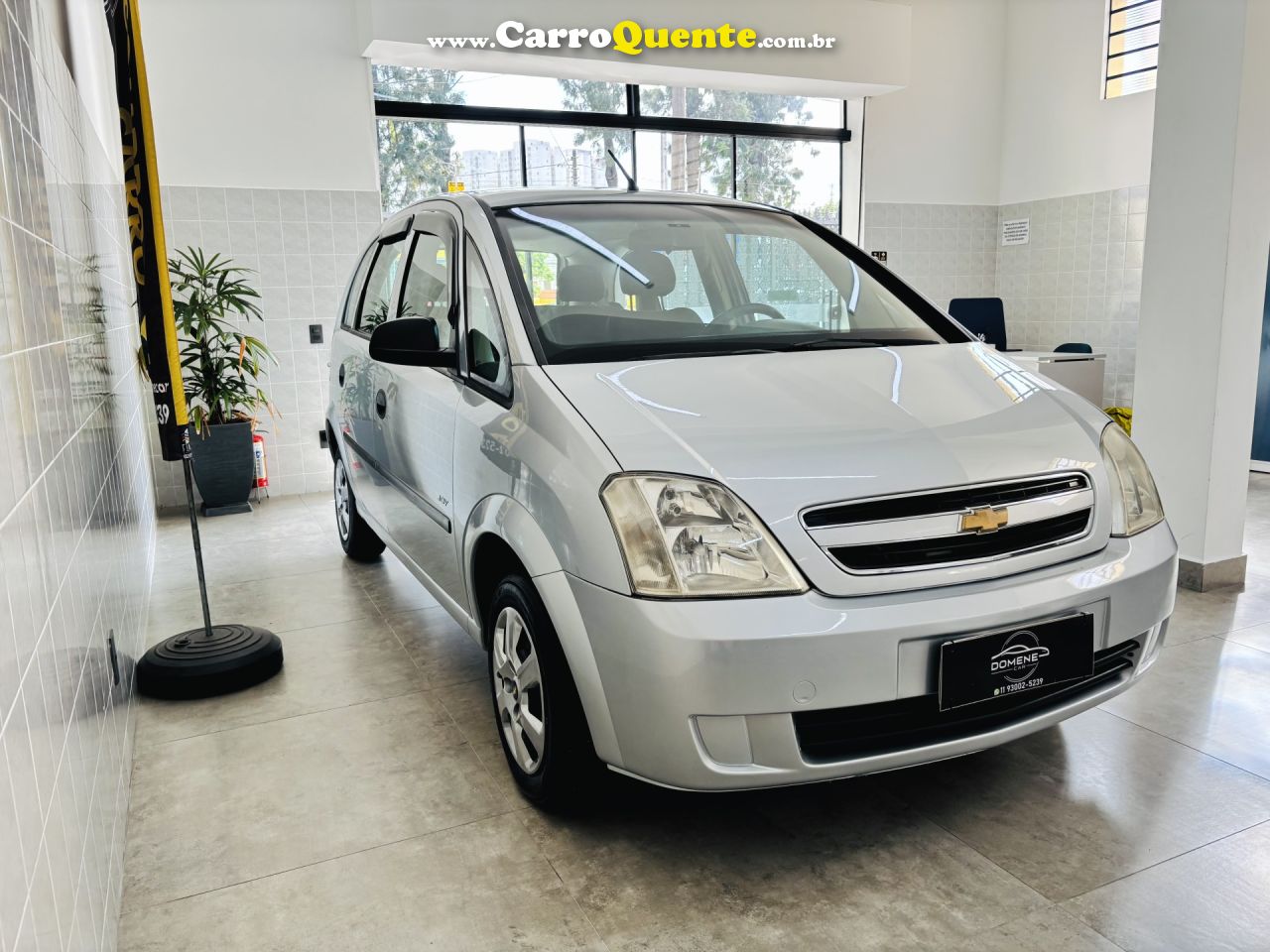 CHEVROLET   MERIVA JOY 1.4 MPFI 8V ECONOFLEX 5P   PRATA 2012 1.4 GASOLINA - Loja