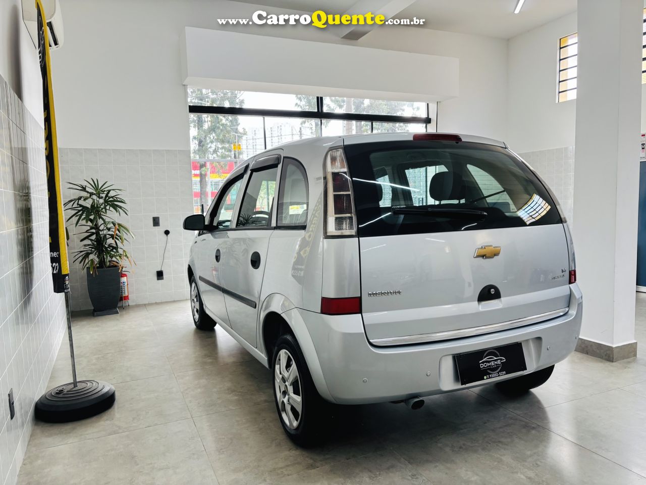 CHEVROLET   MERIVA JOY 1.4 MPFI 8V ECONOFLEX 5P   PRATA 2012 1.4 GASOLINA - Loja