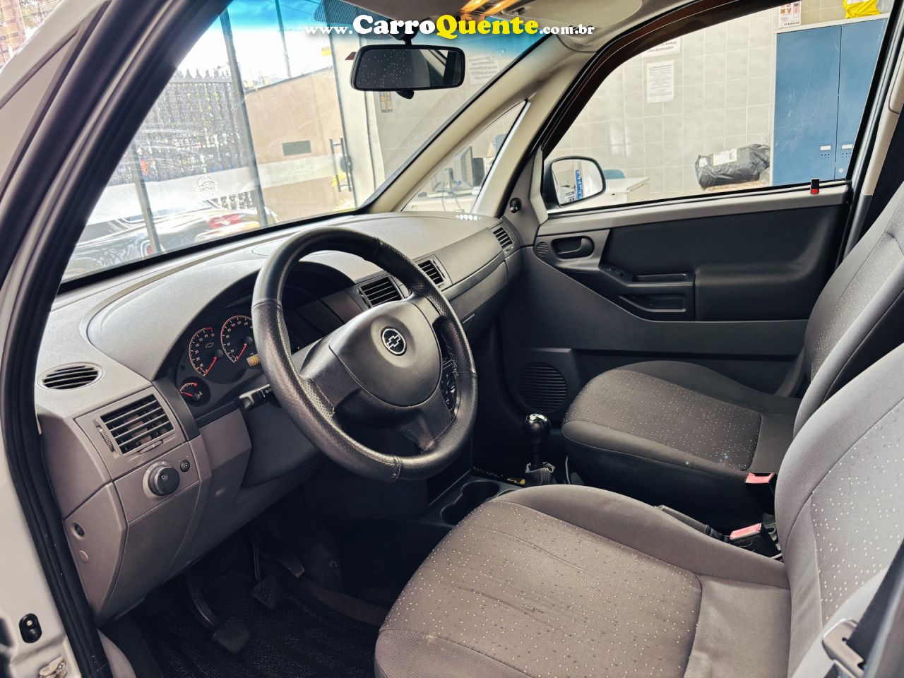 CHEVROLET   MERIVA JOY 1.4 MPFI 8V ECONOFLEX 5P   PRATA 2012 1.4 GASOLINA - Loja