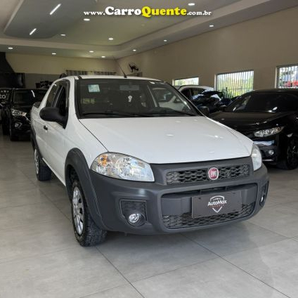 FIAT   STRADA WORKING HARD 1.4 FIRE FLEX 8V CD   BRANCO 2020 1.4 FLEX