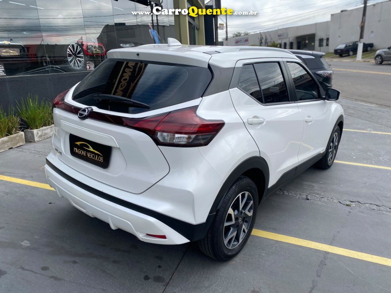 NISSAN   KICKS SENSE 1.6 16V FLEX AUT.   BRANCO 2024 1.6 FLEX - Loja