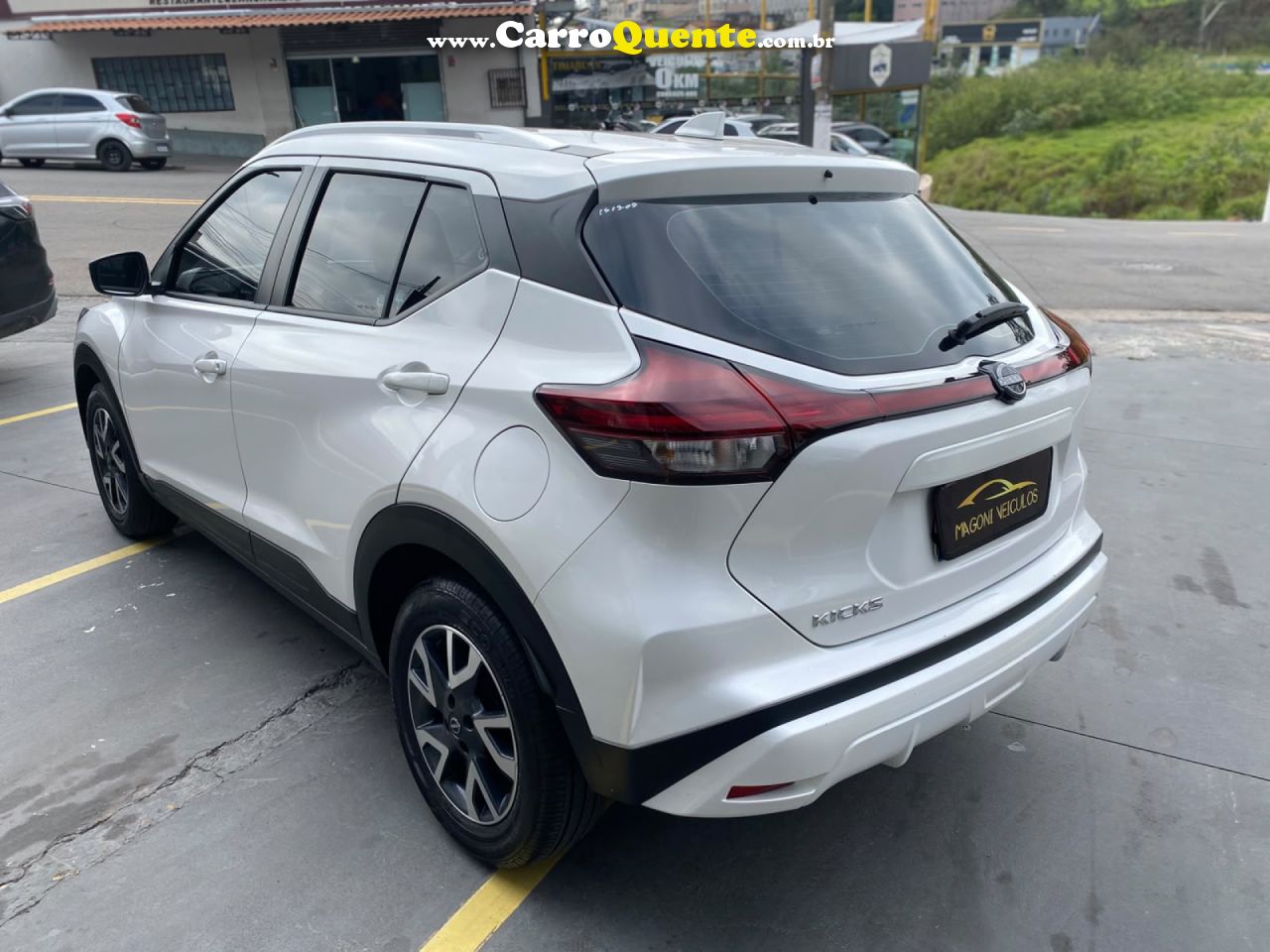 NISSAN   KICKS SENSE 1.6 16V FLEX AUT.   BRANCO 2024 1.6 FLEX - Loja