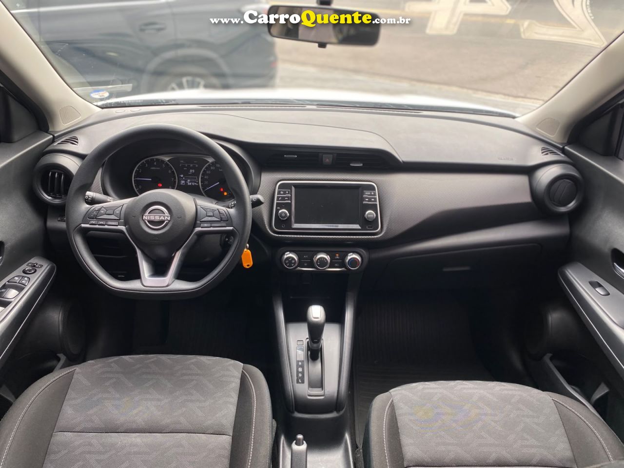 NISSAN   KICKS SENSE 1.6 16V FLEX AUT.   BRANCO 2024 1.6 FLEX - Loja
