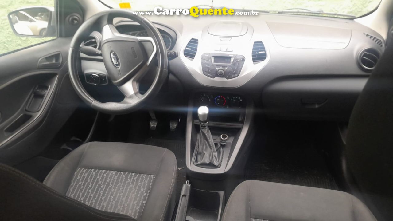 FORD   KA 1.0 SESE PLUS TIVCT FLEX 5P   PRATA 2016 1.0 FLEX - Loja