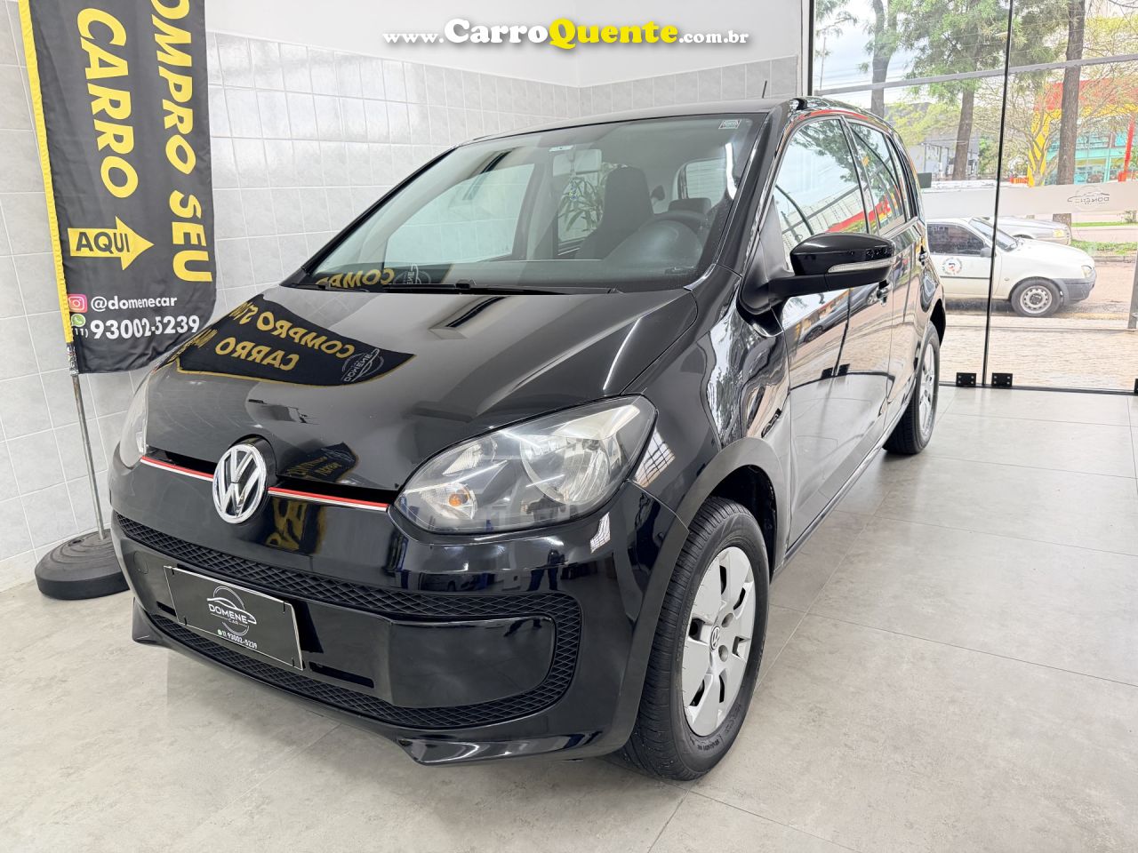 VOLKSWAGEN   UP! MOVE 1.0 TOTAL FLEX 12V 5P   PRETO 2015 1.0 FLEX - Loja