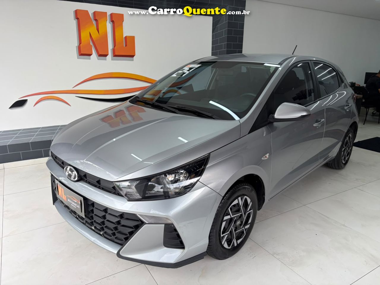 HYUNDAI   HB20 SENSE 1.0 FLEX 12V MEC.   PRATA 2024 1.0 FLEX - Loja