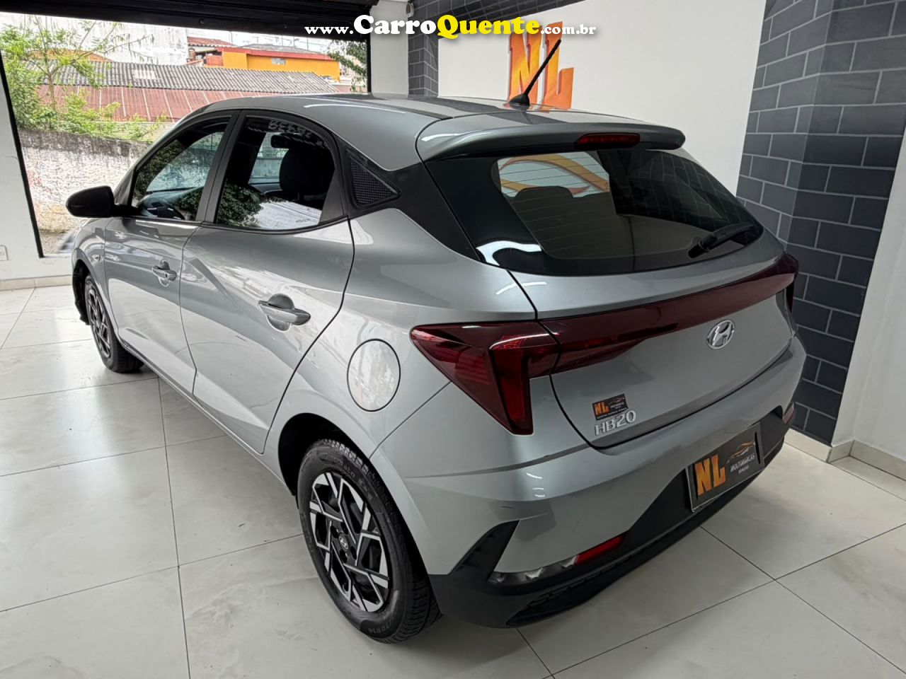 HYUNDAI   HB20 SENSE 1.0 FLEX 12V MEC.   PRATA 2024 1.0 FLEX - Loja