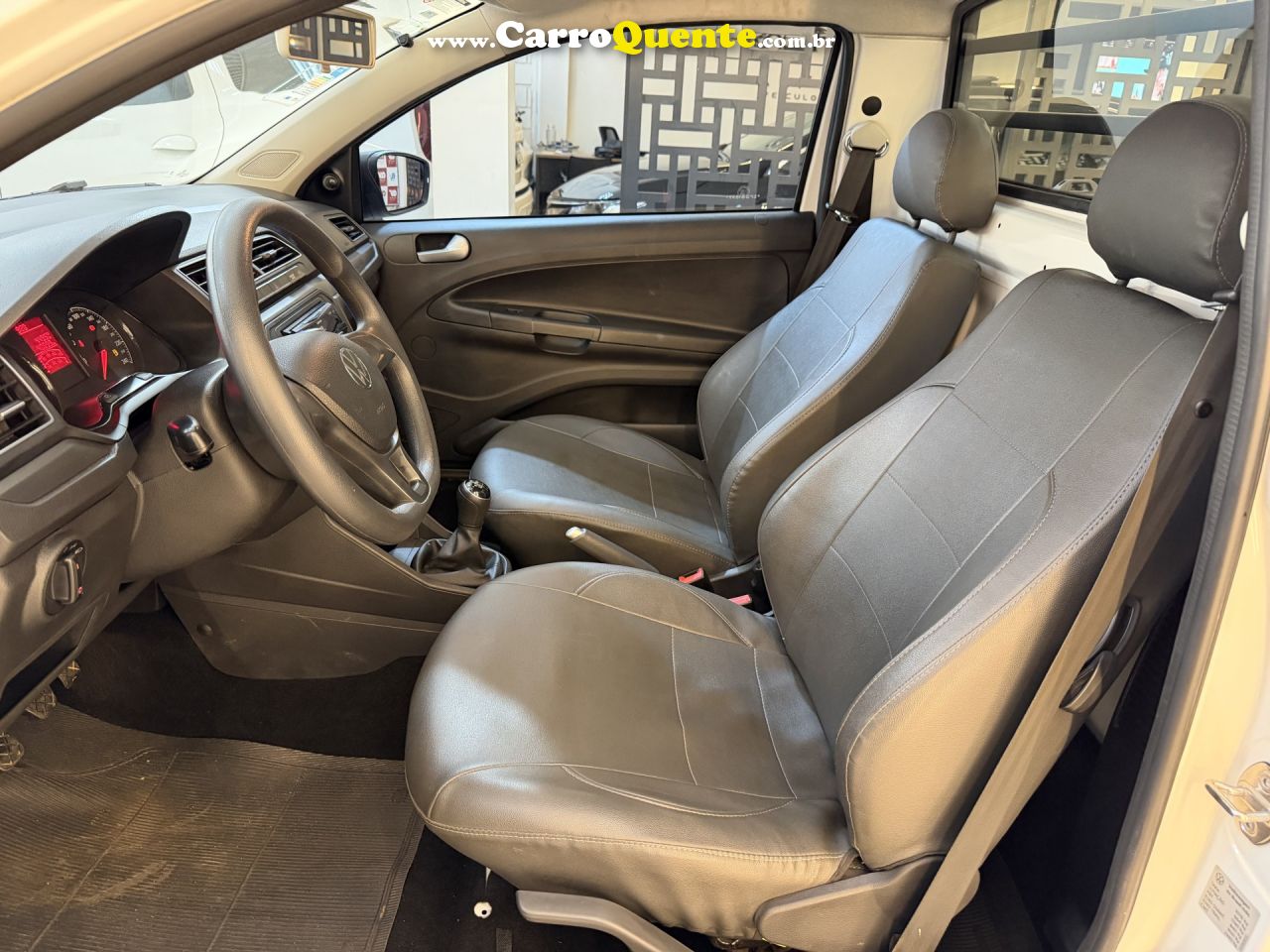 VOLKSWAGEN   SAVEIRO ROBUST 1.6 TOTAL FLEX 16V    BRANCO 2025 1.6 FLEX - Loja