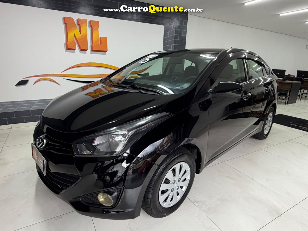 HYUNDAI   HB20S C.PLUSC.STYLE1.0 FLEX 12V MEC. 4P   PRETO 2015 1.0 FLEX - Loja