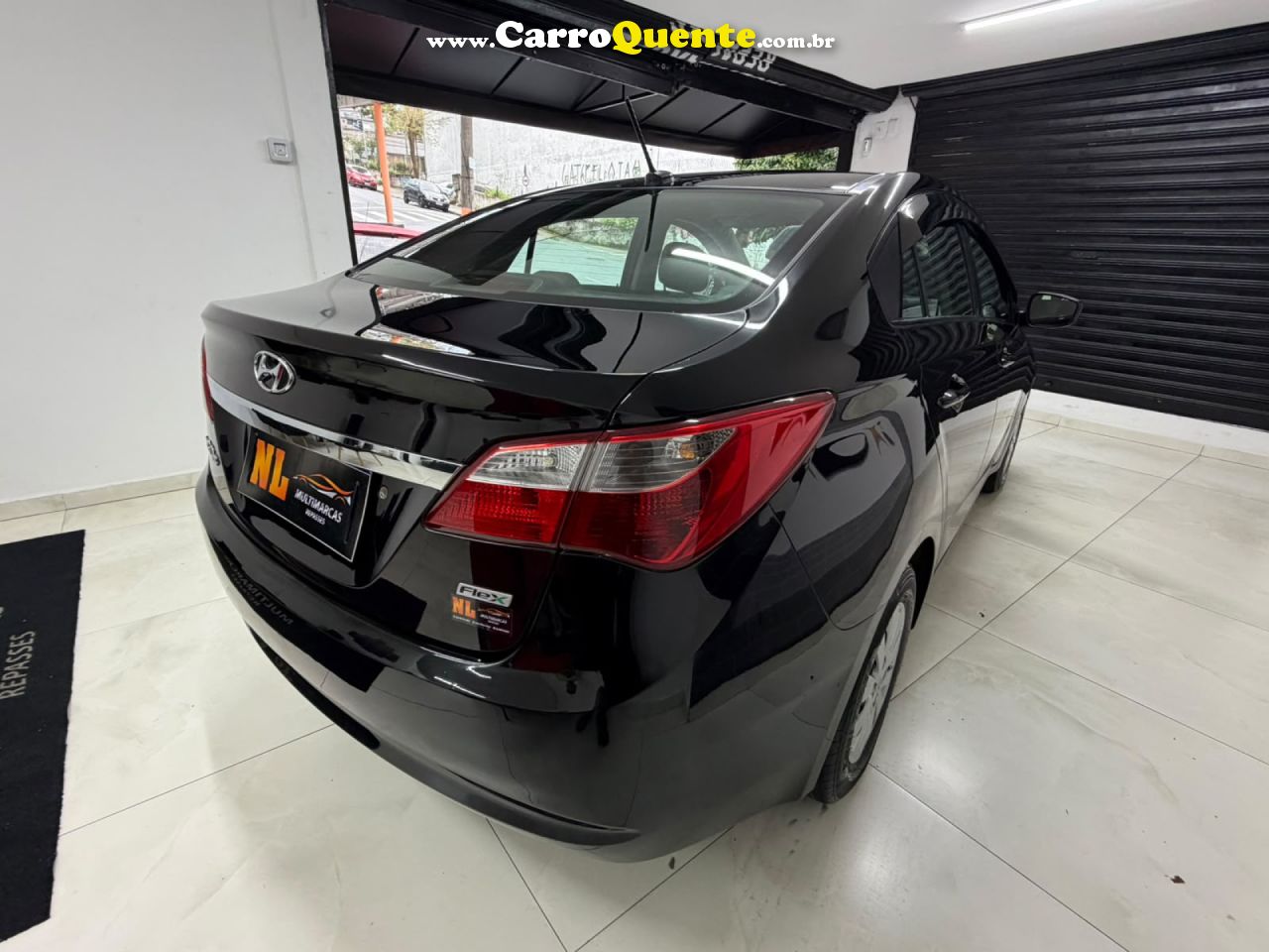 HYUNDAI   HB20S C.PLUSC.STYLE1.0 FLEX 12V MEC. 4P   PRETO 2015 1.0 FLEX - Loja