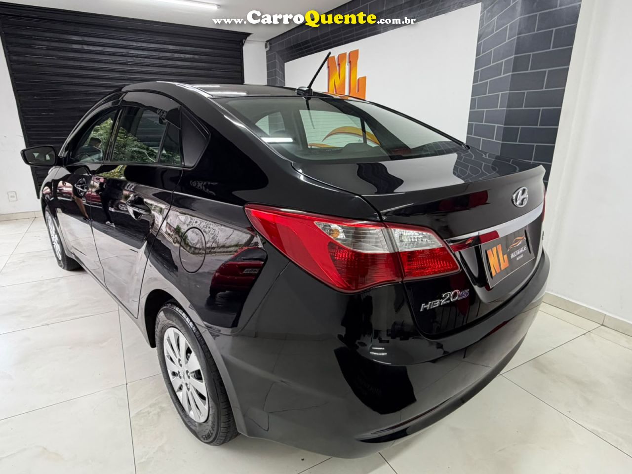 HYUNDAI   HB20S C.PLUSC.STYLE1.0 FLEX 12V MEC. 4P   PRETO 2015 1.0 FLEX - Loja