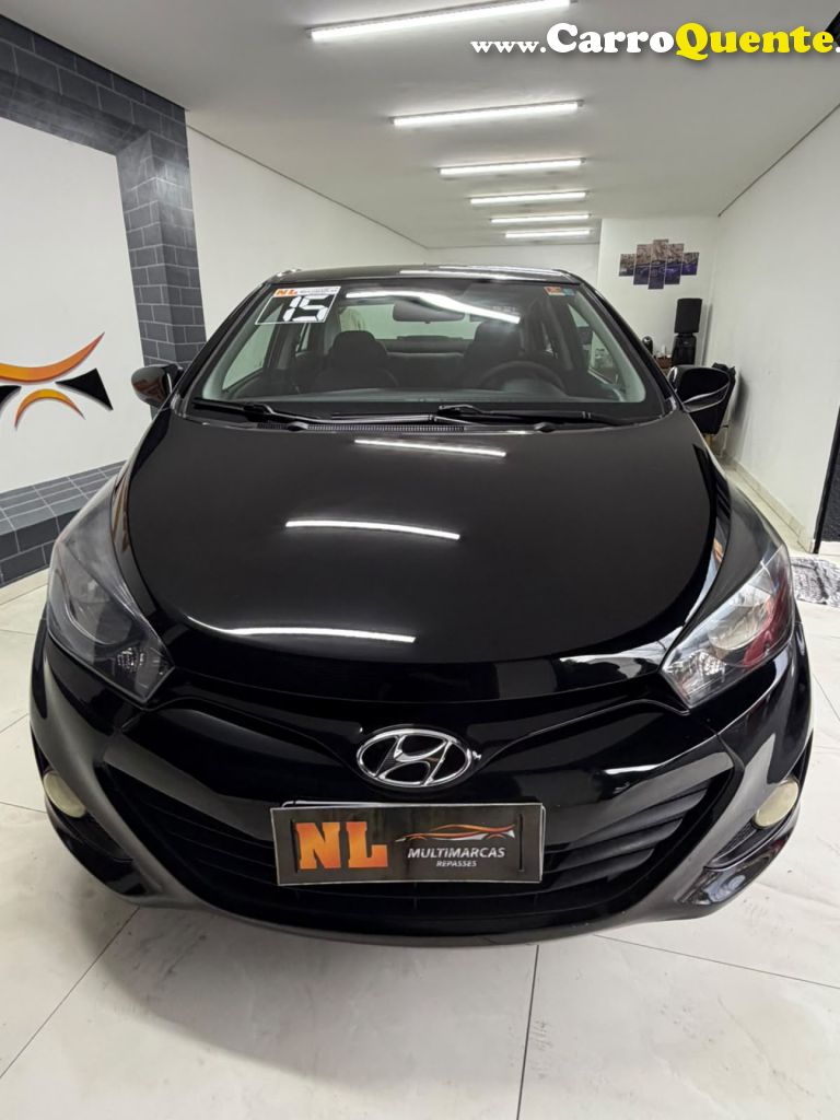 HYUNDAI   HB20S C.PLUSC.STYLE1.0 FLEX 12V MEC. 4P   PRETO 2015 1.0 FLEX - Loja