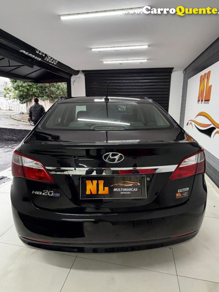 HYUNDAI   HB20S C.PLUSC.STYLE1.0 FLEX 12V MEC. 4P   PRETO 2015 1.0 FLEX - Loja