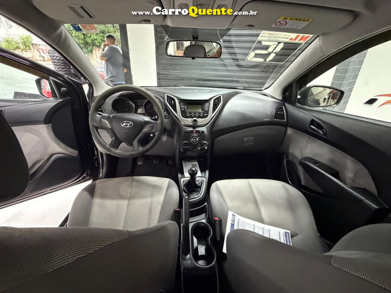HYUNDAI   HB20S C.PLUSC.STYLE1.0 FLEX 12V MEC. 4P   PRETO 2015 1.0 FLEX - Loja