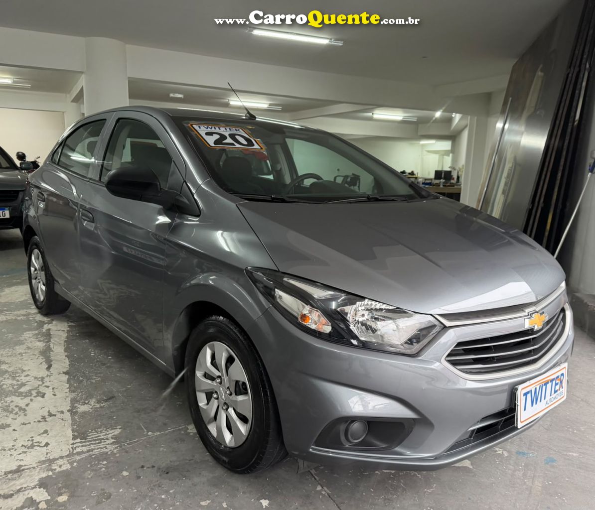 CHEVROLET   ONIX HATCH 1.0 12V FLEX 5P MEC.   CINZA 2020 1.0 FLEX - Loja