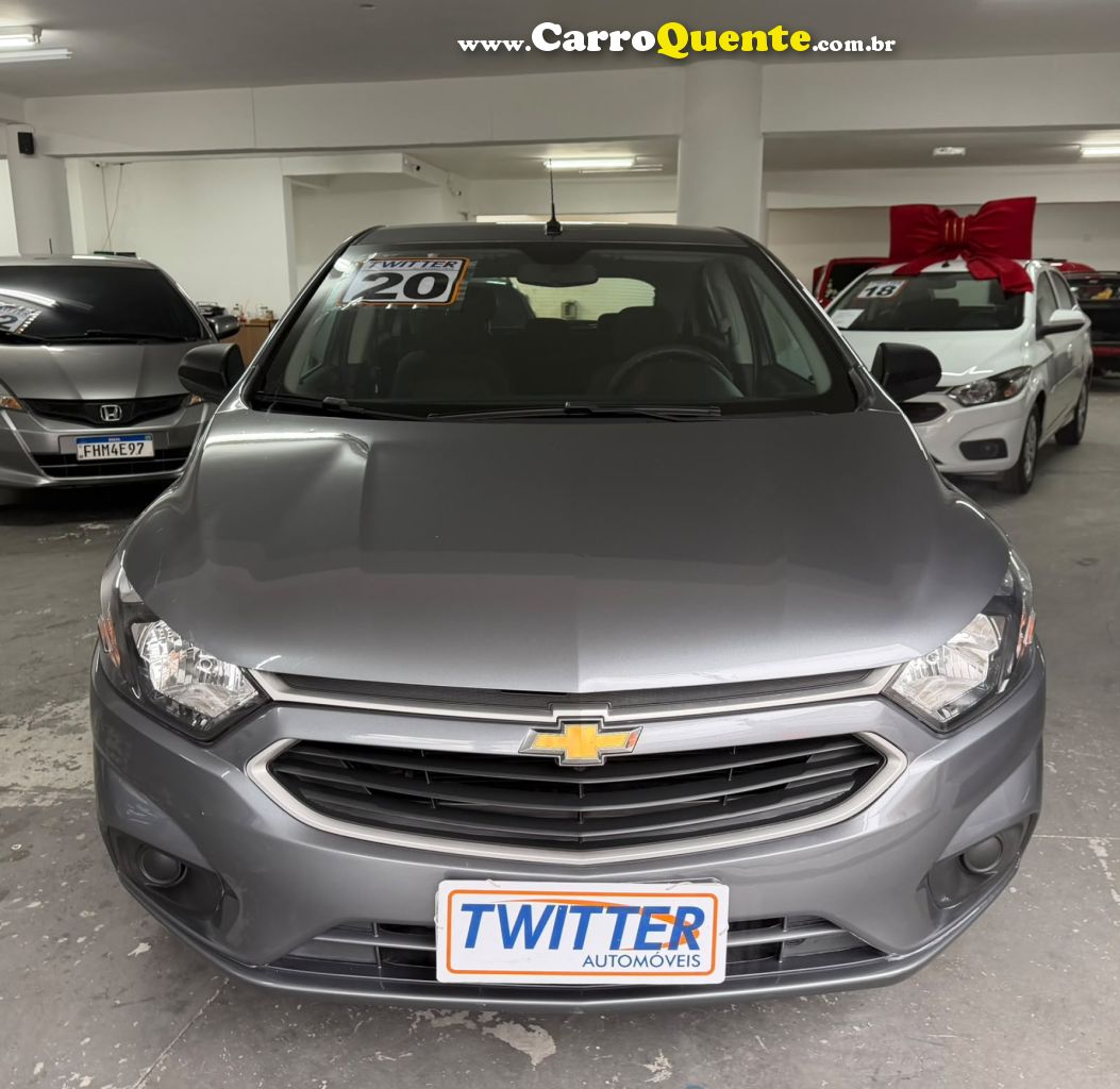 CHEVROLET   ONIX HATCH 1.0 12V FLEX 5P MEC.   CINZA 2020 1.0 FLEX - Loja
