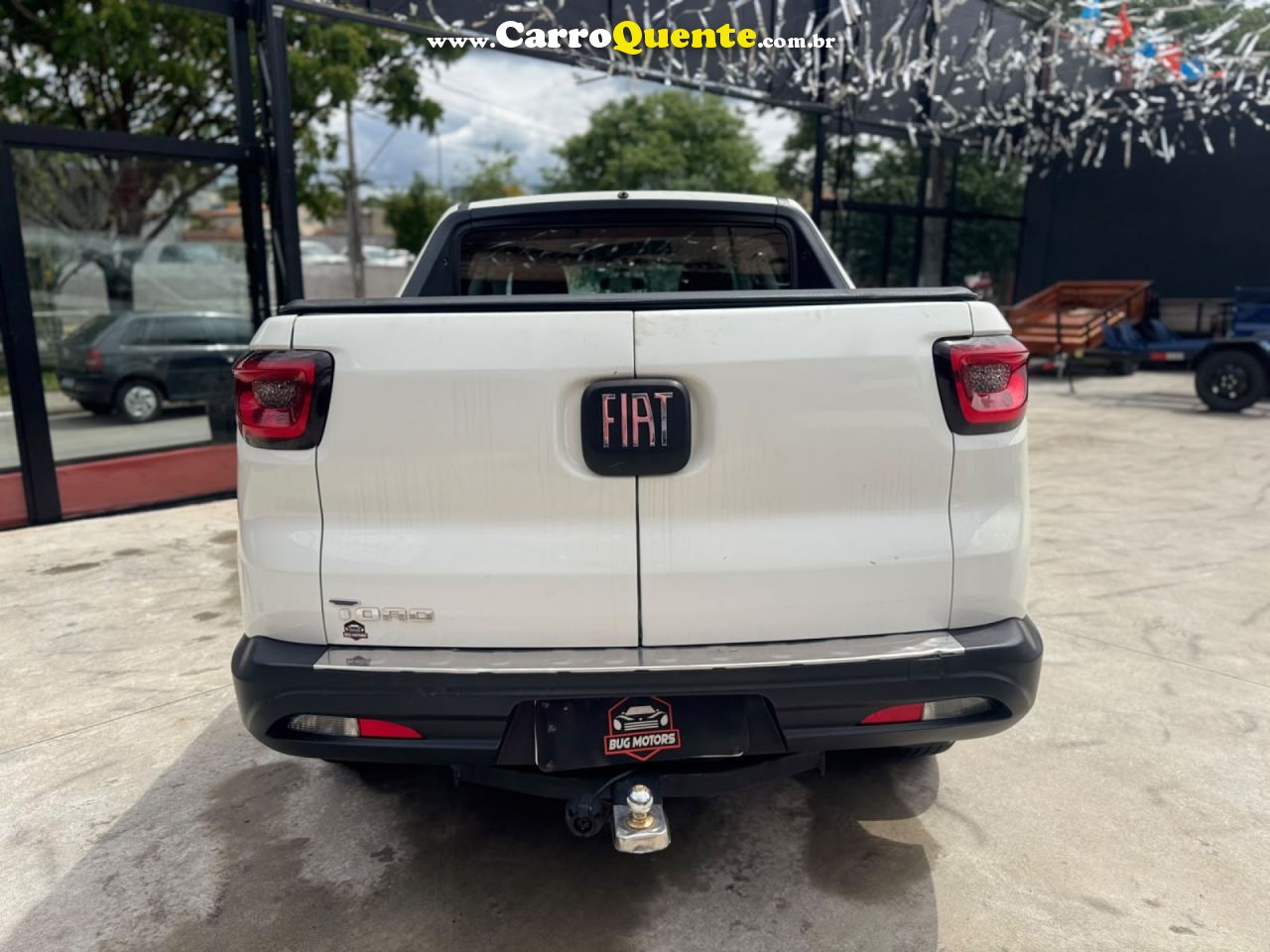 FIAT   TORO ENDURANCE 1.8 16V FLEX AUT.   BRANCO 2021 1.8 FLEX - Loja