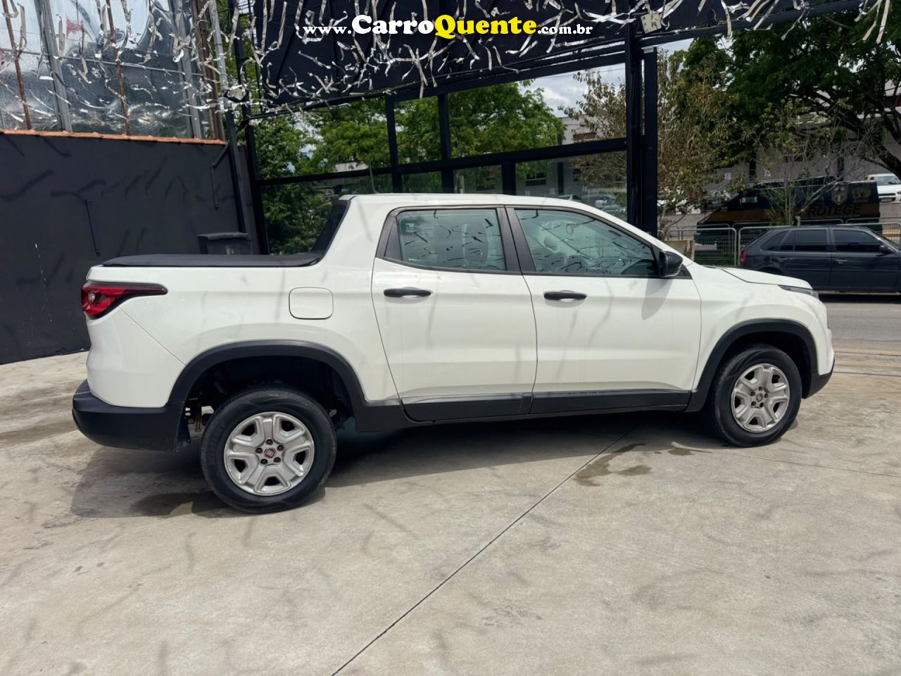 FIAT   TORO ENDURANCE 1.8 16V FLEX AUT.   BRANCO 2021 1.8 FLEX - Loja