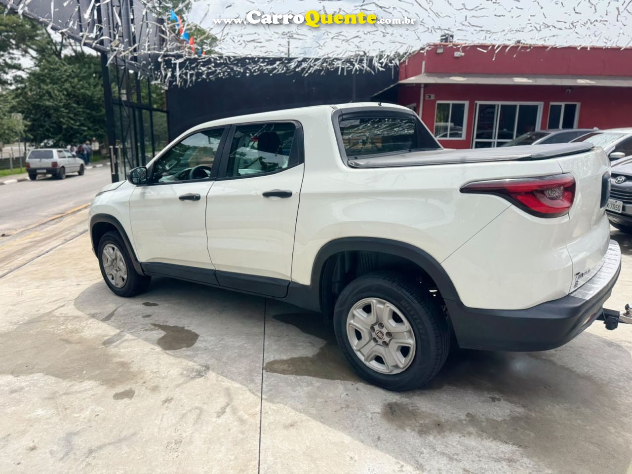 FIAT   TORO ENDURANCE 1.8 16V FLEX AUT.   BRANCO 2021 1.8 FLEX - Loja