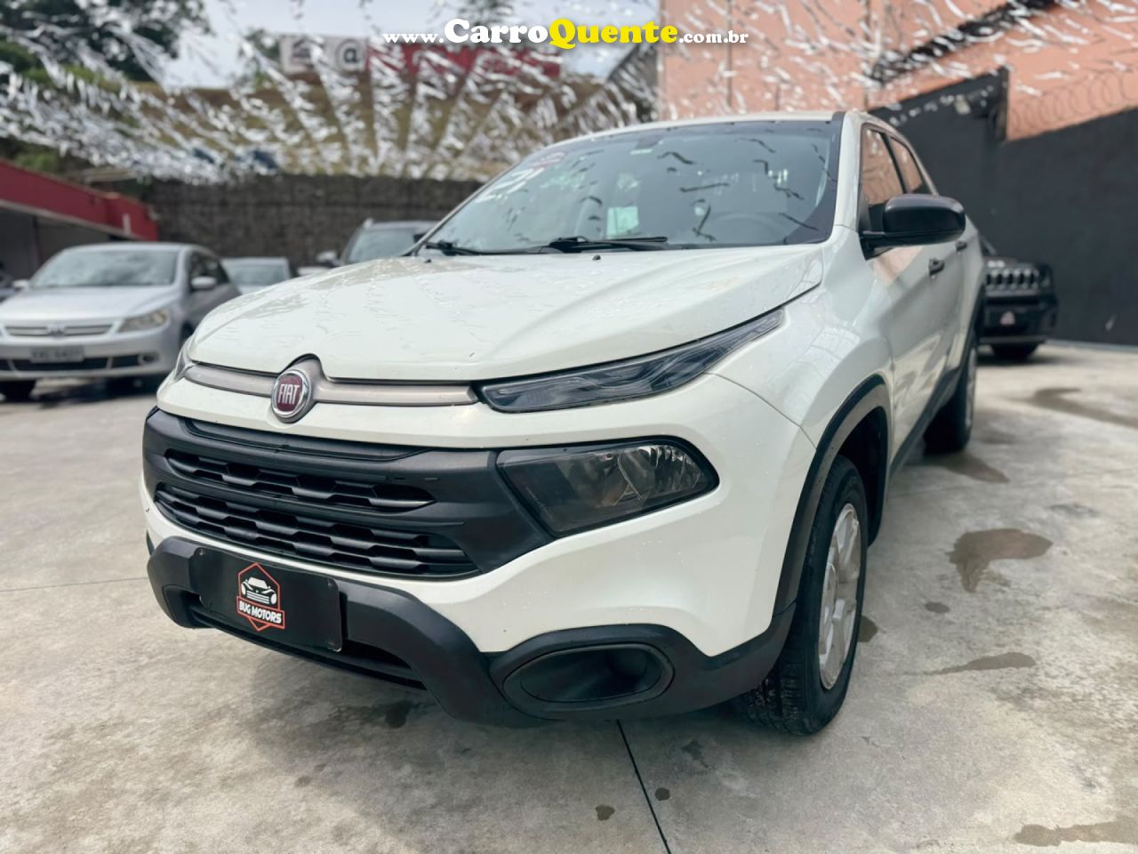 FIAT   TORO ENDURANCE 1.8 16V FLEX AUT.   BRANCO 2021 1.8 FLEX - Loja