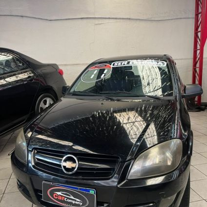 CHEVROLET   CELTA LIFE LS 1.0 MPFI 8V FLEXPOWER 3P   PRETO 2011 1.0 FLEX