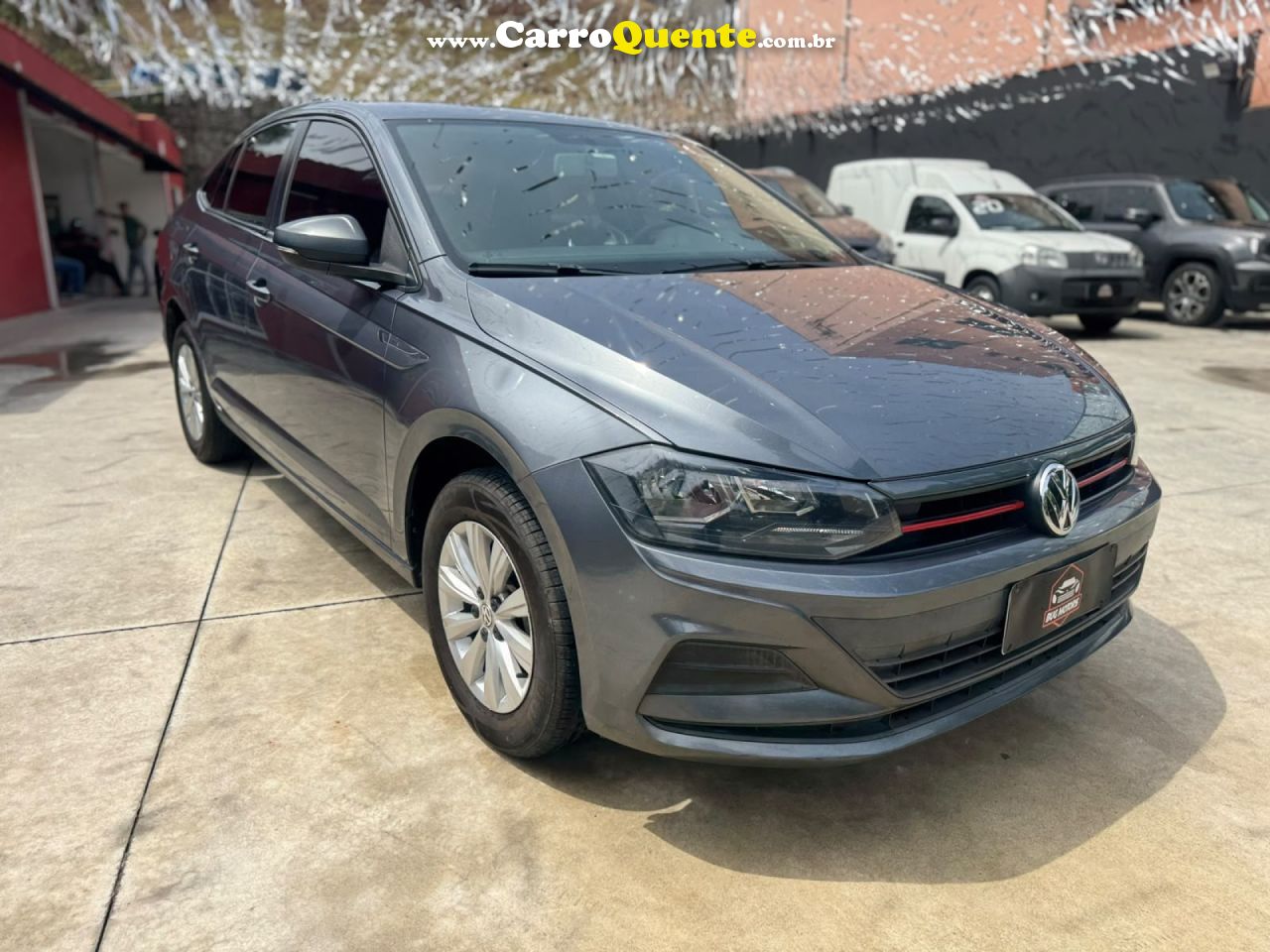 VOLKSWAGEN   VIRTUS 1.6 MSI FLEX 16V 4P AUT.   CINZA 2020 1.6 FLEX - Loja