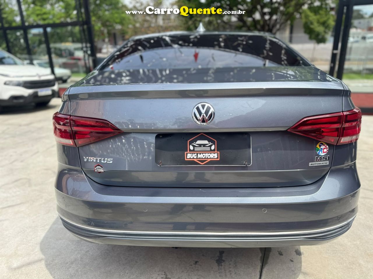 VOLKSWAGEN   VIRTUS 1.6 MSI FLEX 16V 4P AUT.   CINZA 2020 1.6 FLEX - Loja