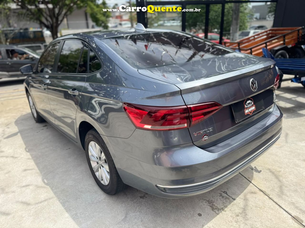 VOLKSWAGEN   VIRTUS 1.6 MSI FLEX 16V 4P AUT.   CINZA 2020 1.6 FLEX - Loja