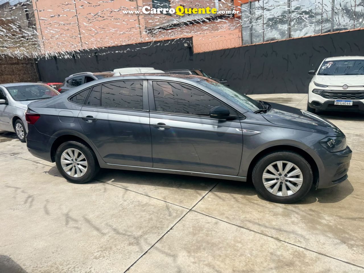 VOLKSWAGEN   VIRTUS 1.6 MSI FLEX 16V 4P AUT.   CINZA 2020 1.6 FLEX - Loja