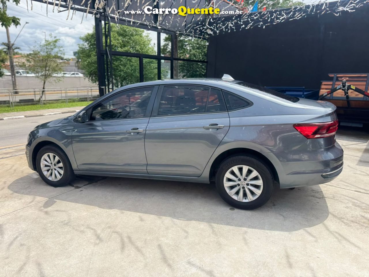 VOLKSWAGEN   VIRTUS 1.6 MSI FLEX 16V 4P AUT.   CINZA 2020 1.6 FLEX - Loja