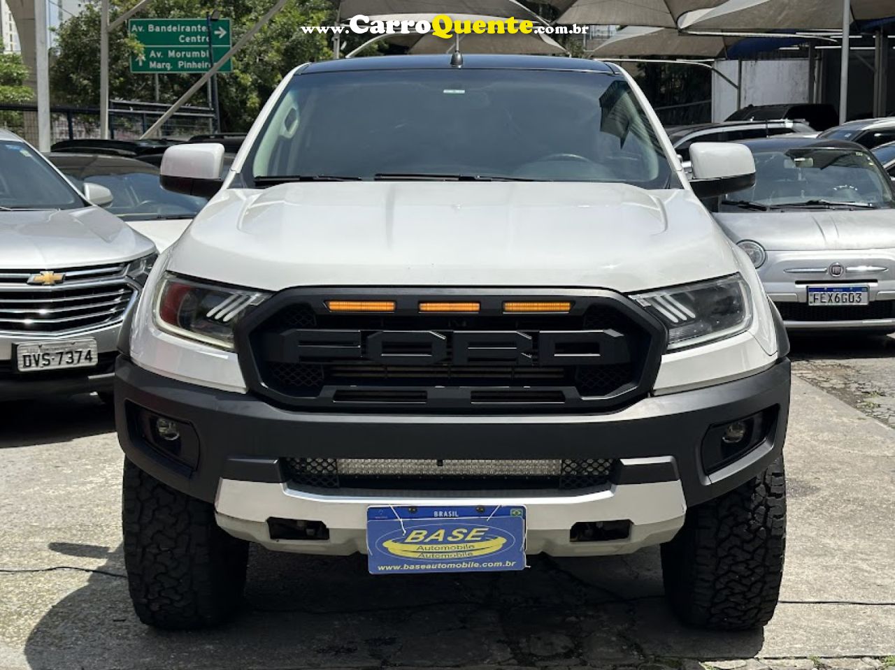 FORD   RANGER XLS 2.2 4X4 CD DIESEL AUT.   BRANCO 2019 2.2 DIESEL - Loja