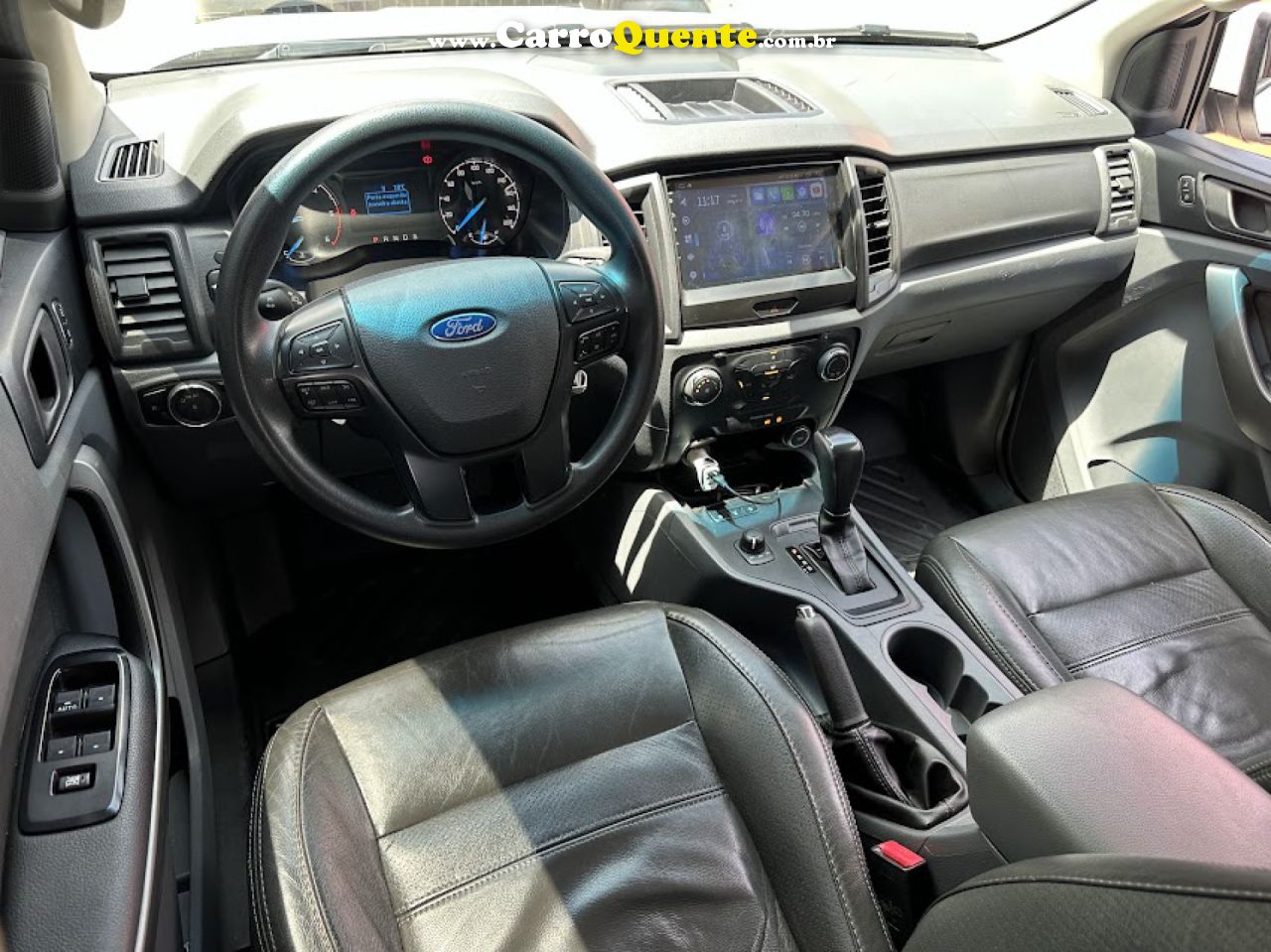 FORD   RANGER XLS 2.2 4X4 CD DIESEL AUT.   BRANCO 2019 2.2 DIESEL - Loja