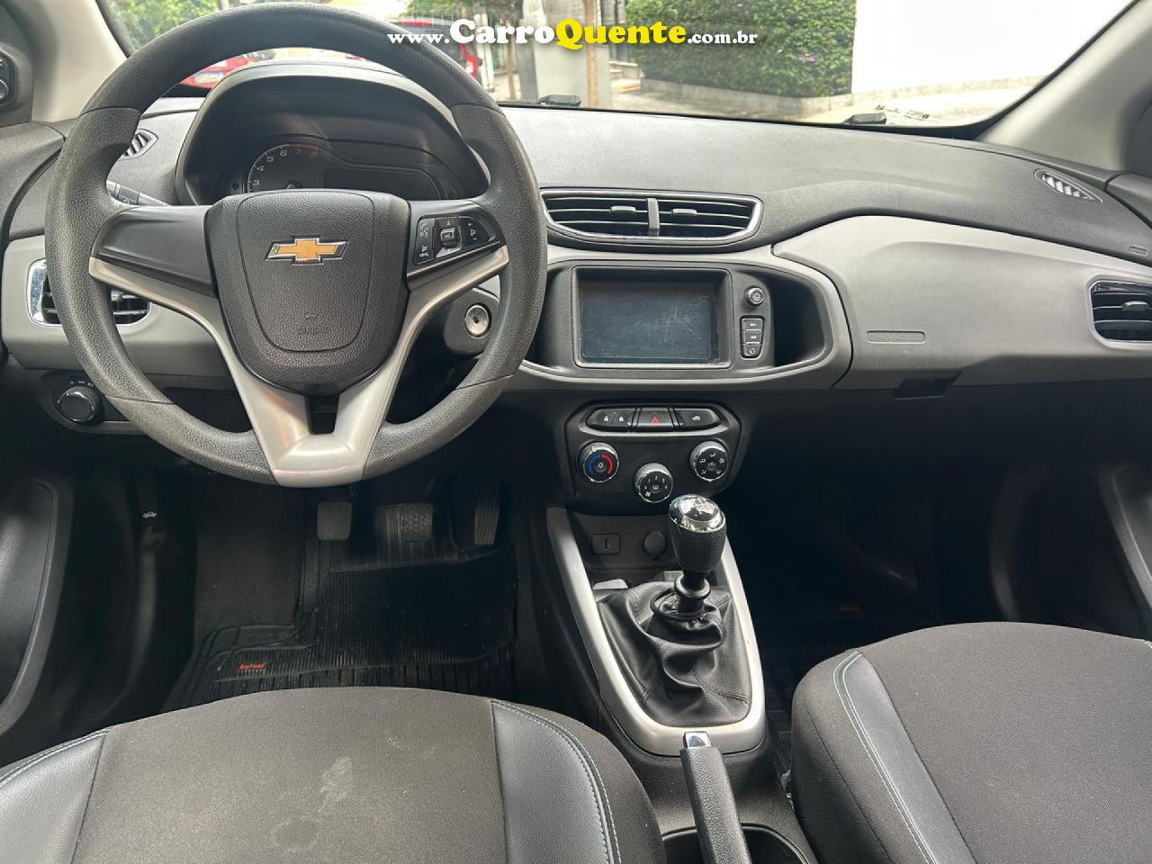 CHEVROLET   ONIX HATCH LT 1.0 8V FLEXPOWER 5P MEC.   CINZA 2019 1.0 FLEX - Loja