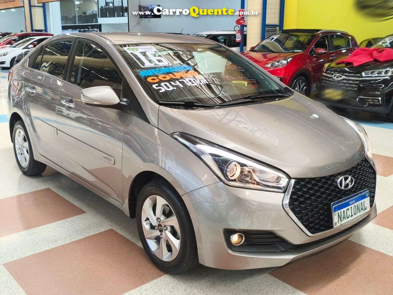 HYUNDAI HB20S 1.6 PREMIUM 16V 2016 - Loja