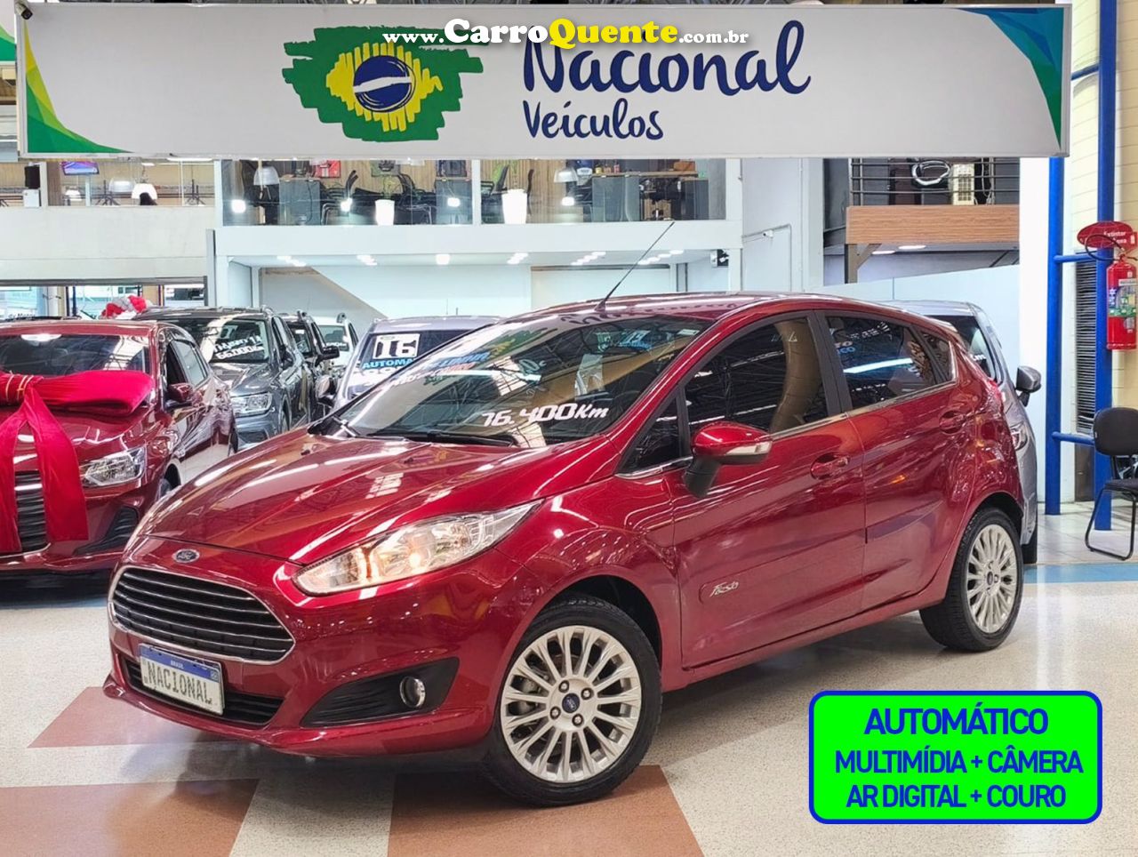 FORD FIESTA 1.6 TITANIUM HATCH 16V 2016 - Loja