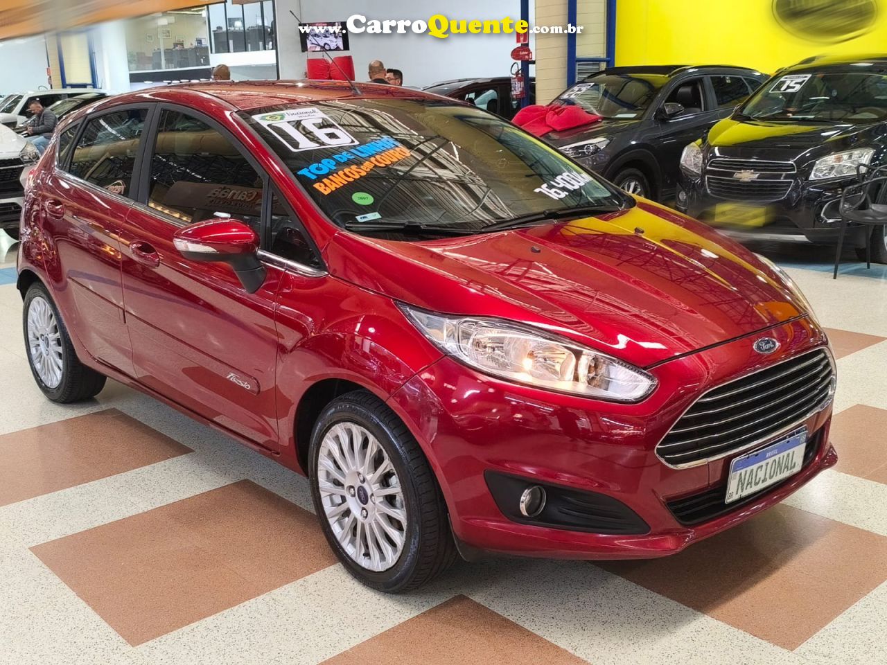 FORD FIESTA 1.6 TITANIUM HATCH 16V 2016 - Loja